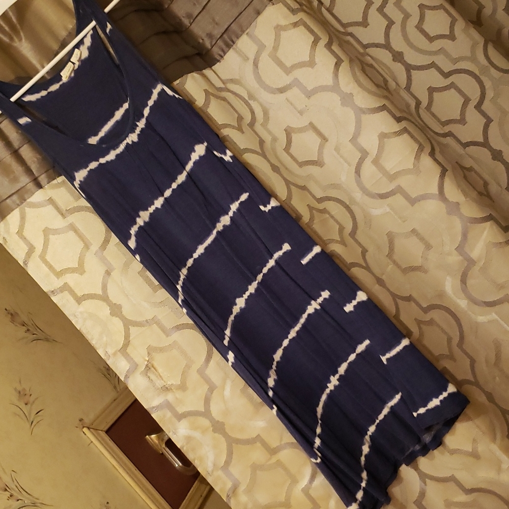 Preowned XS tie dye maxi dress